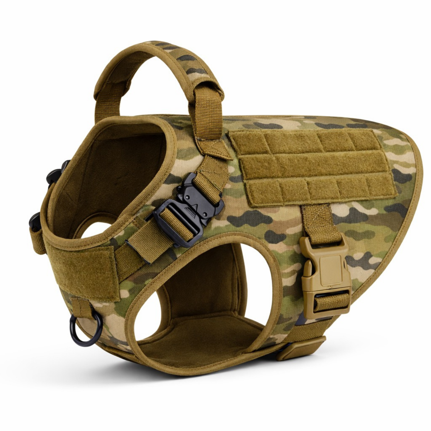 Dual-Clip Tactical Dog Harness & Leash Set