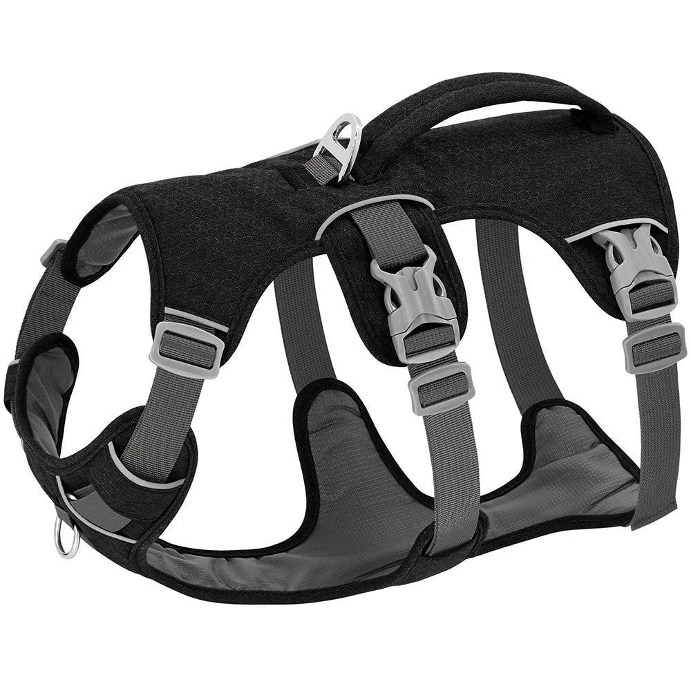 Reflective Escape-Proof Dog Harness – Adjustable No-Pull Vest for Small and Medium Dogs