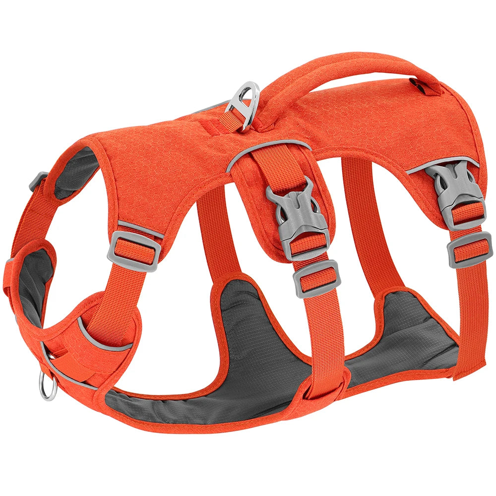 Reflective Escape-Proof Dog Harness – Adjustable No-Pull Vest for Small and Medium Dogs
