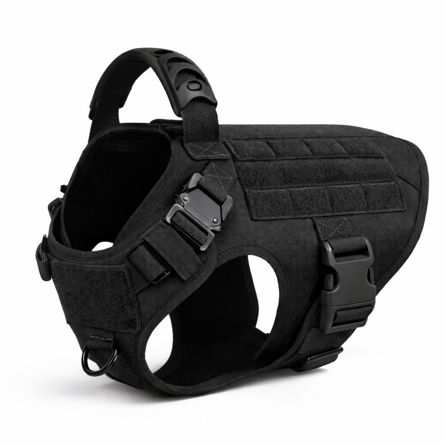 Dual-Clip Tactical Dog Harness & Leash Set