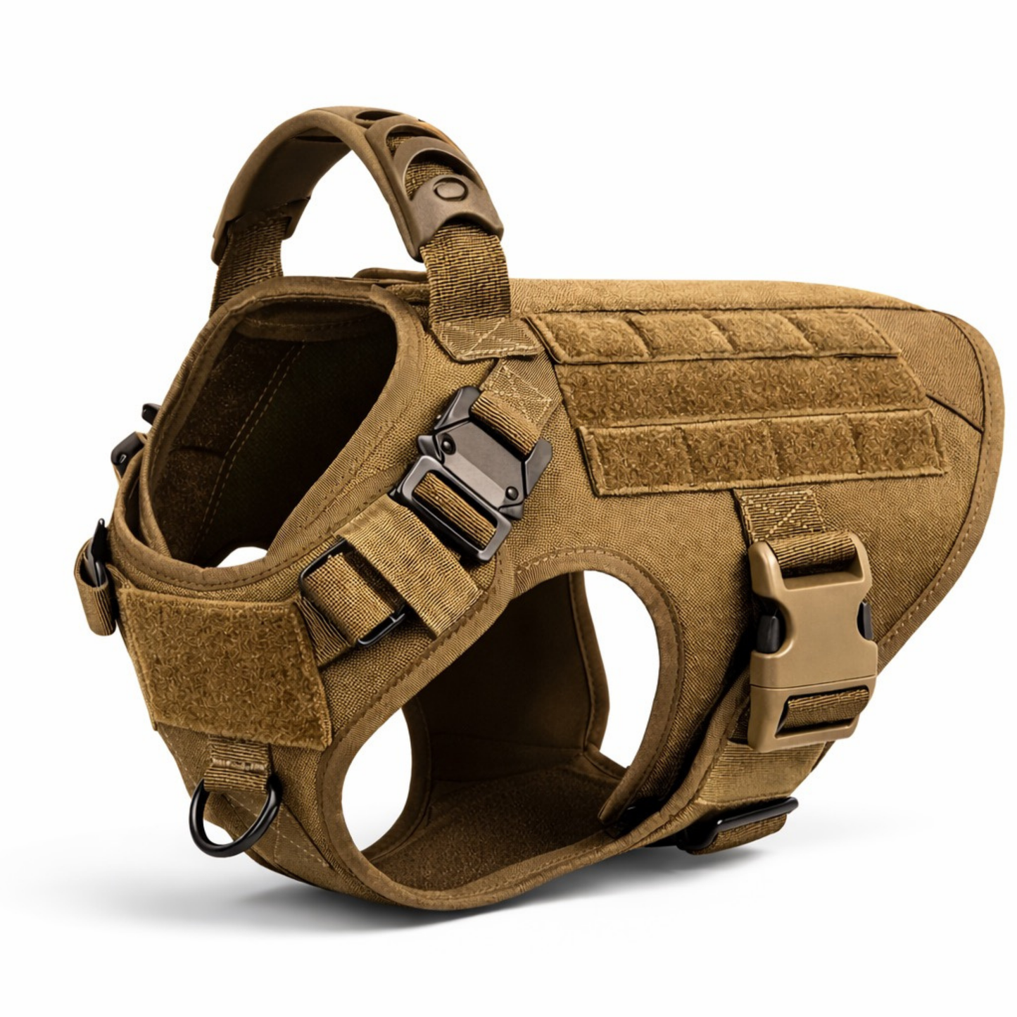 Dual-Clip Tactical Dog Harness & Leash Set