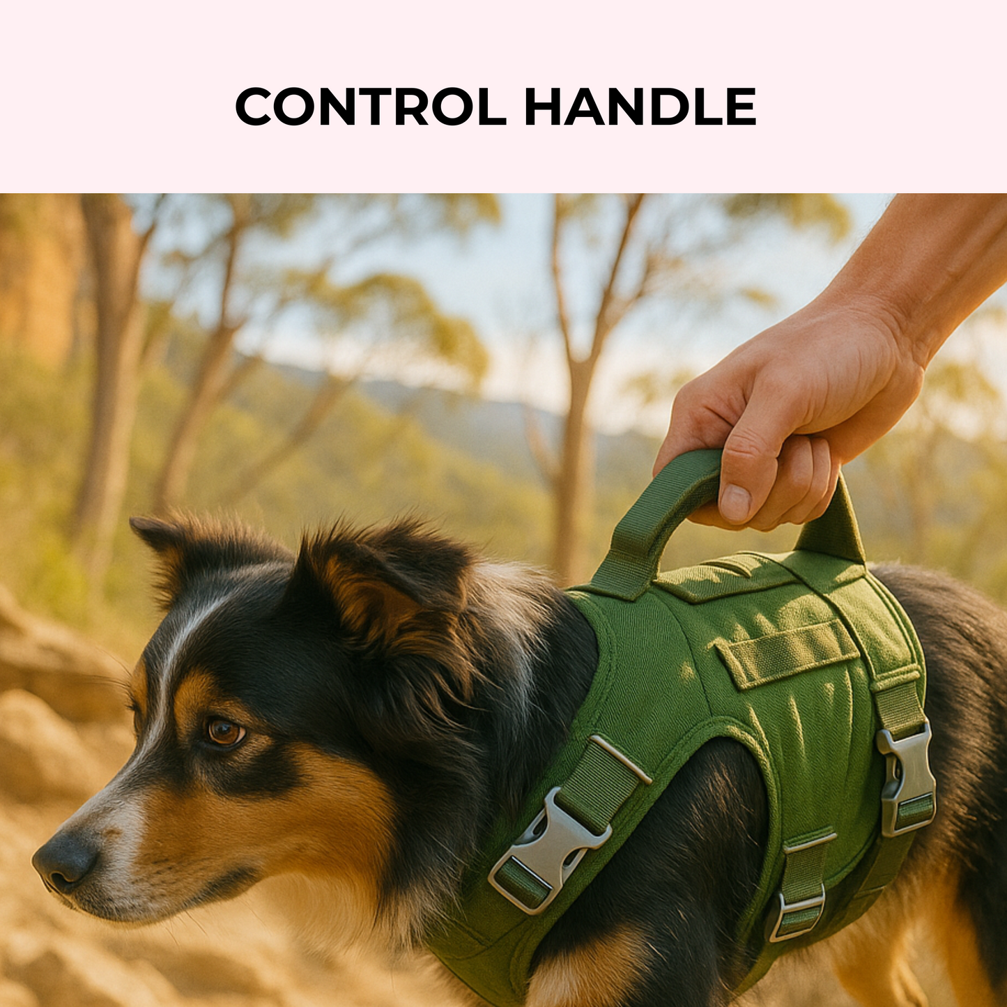 Reflective Escape-Proof Dog Harness – Adjustable No-Pull Vest for Small and Medium Dogs