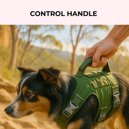 Reflective Escape-Proof Dog Harness – Adjustable No-Pull Vest for Small and Medium Dogs