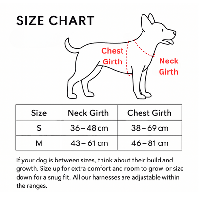 Reflective Escape-Proof Dog Harness – Adjustable No-Pull Vest for Small and Medium Dogs