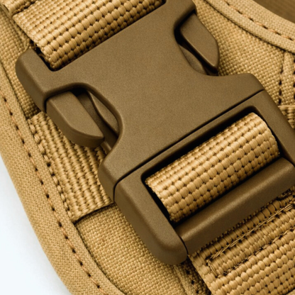 Dual-Clip Tactical Dog Harness & Leash Set