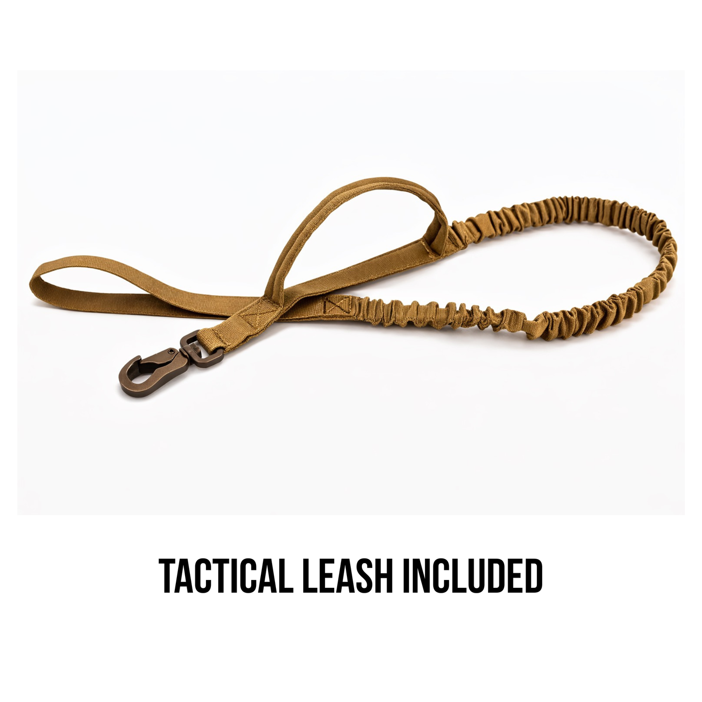 Dual-Clip Tactical Dog Harness & Leash Set